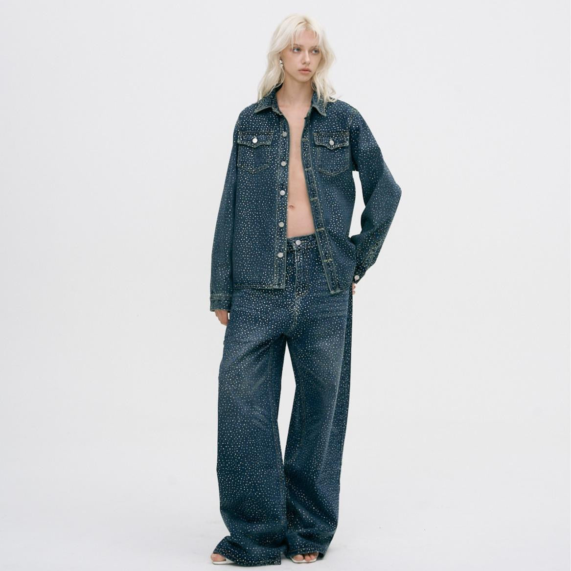 PTJ30179 PROMTHONG Sparkle Denim