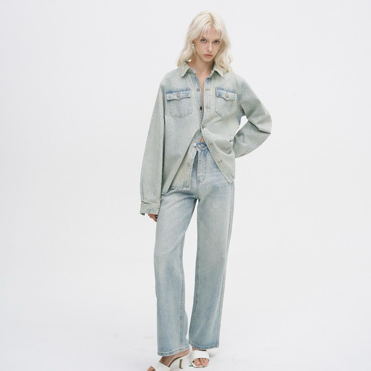 PTJ30179 PROMTHONG Sparkle Denim