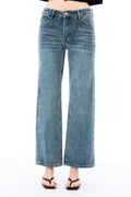 Olivia low waist - dark wash