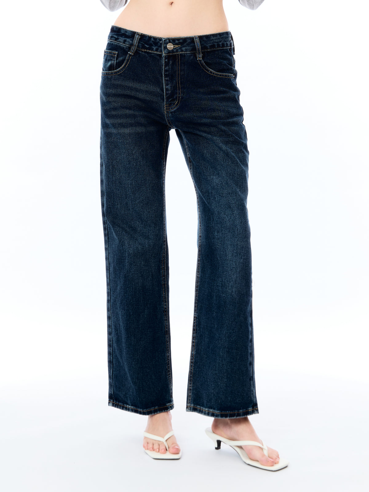 Olivia low waist - navy