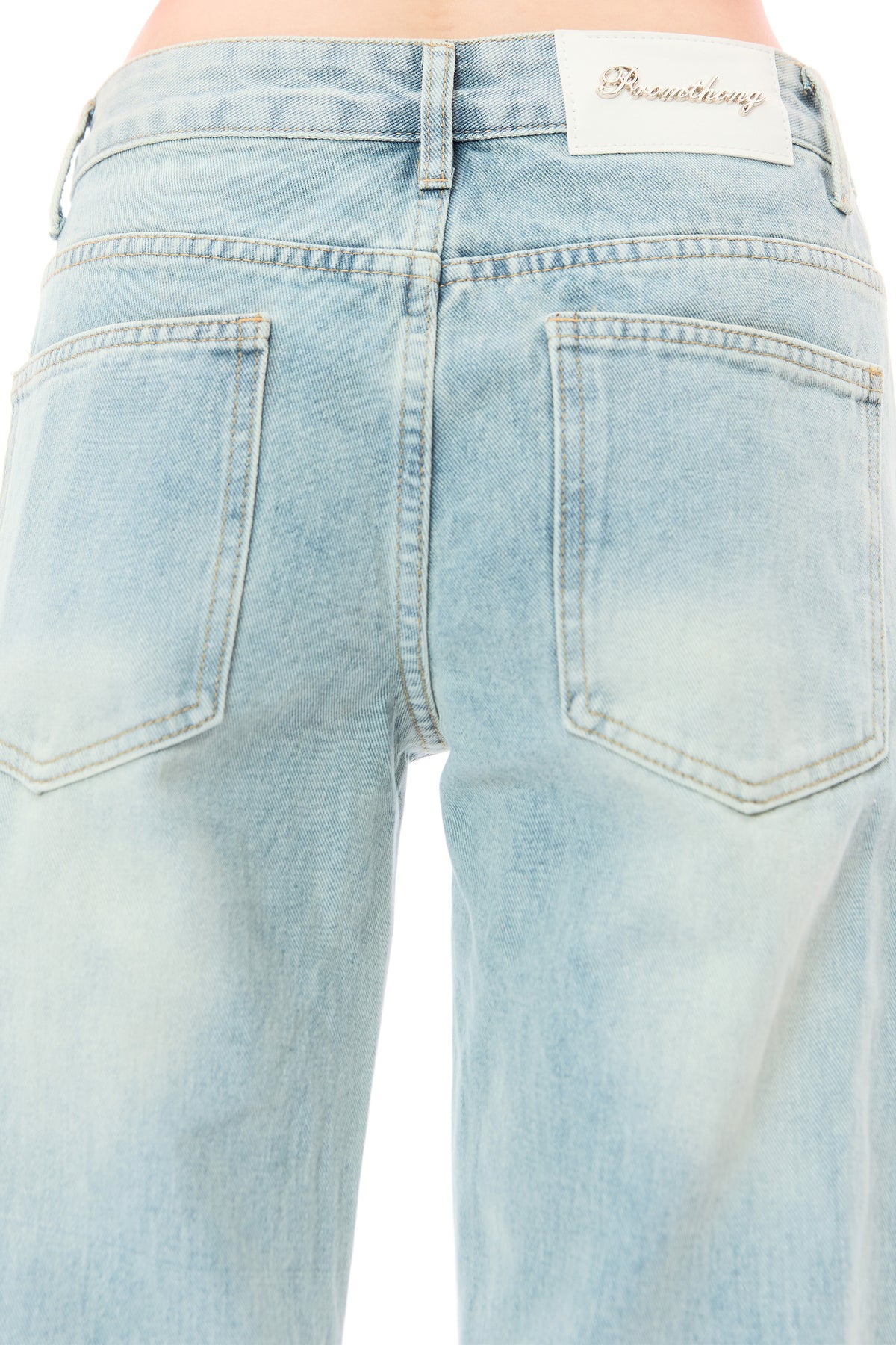 Olivia low waist - blue light