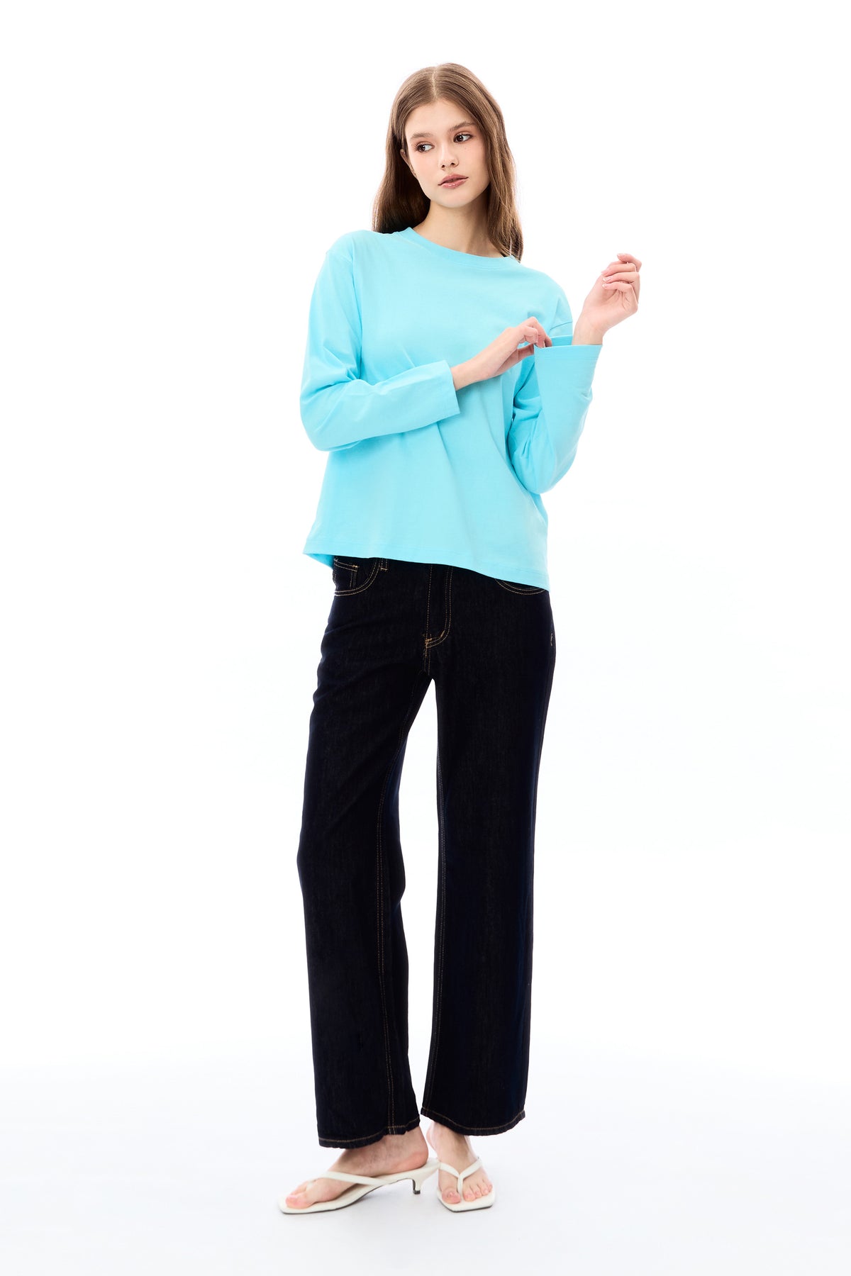 Olivia low waist - classic blue
