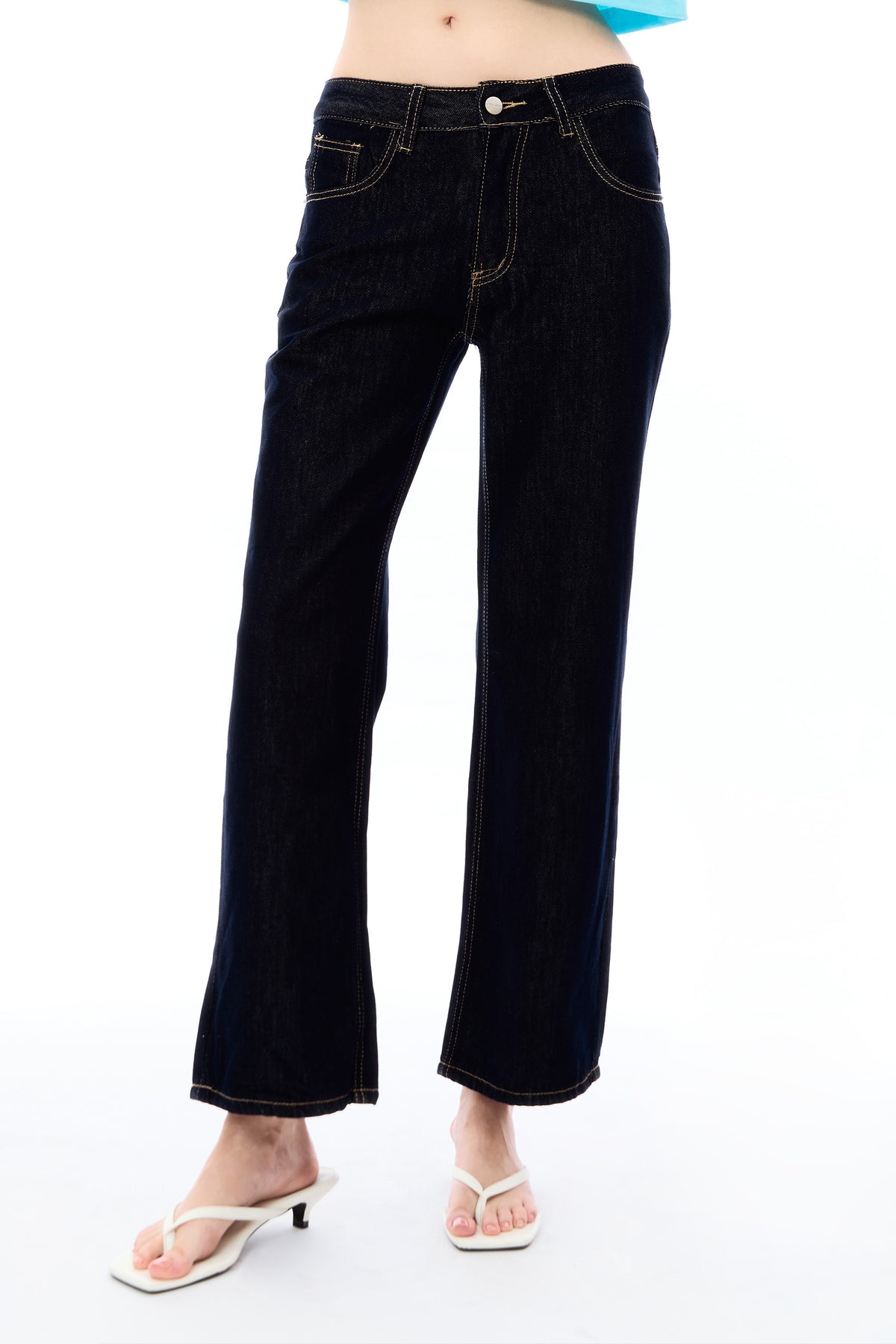 Olivia low waist - classic blue