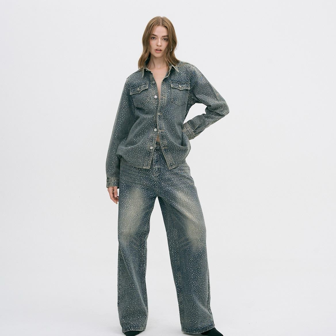PTJ30179 PROMTHONG Sparkle Denim