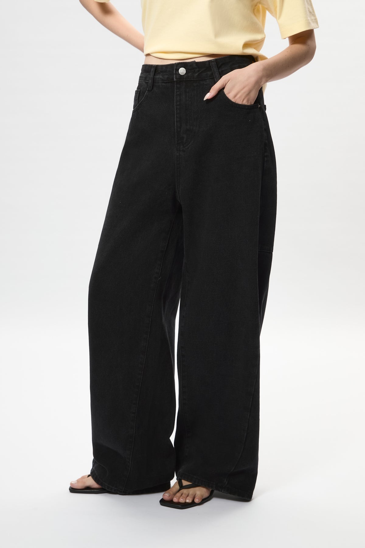 Luna Barrel High-rise - black