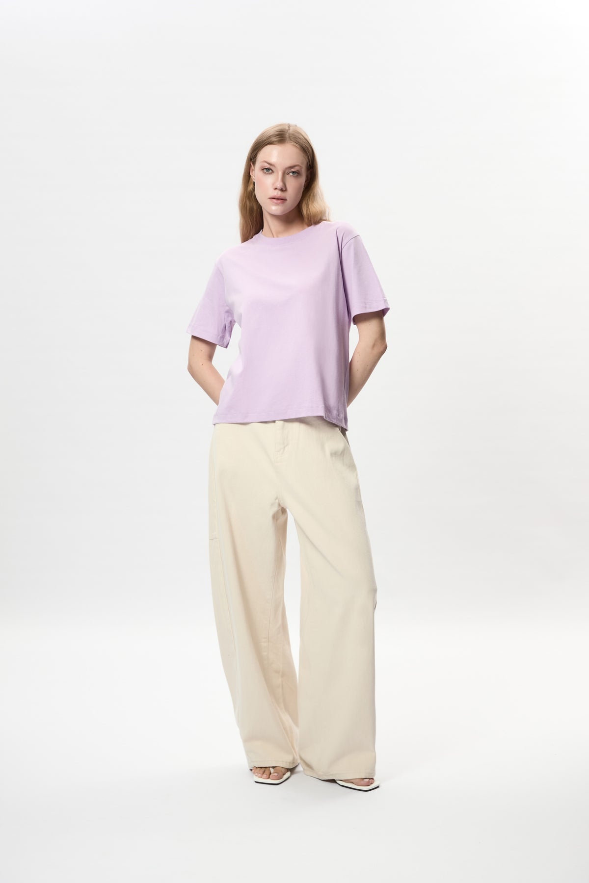 Luna Barrel High-rise - beige