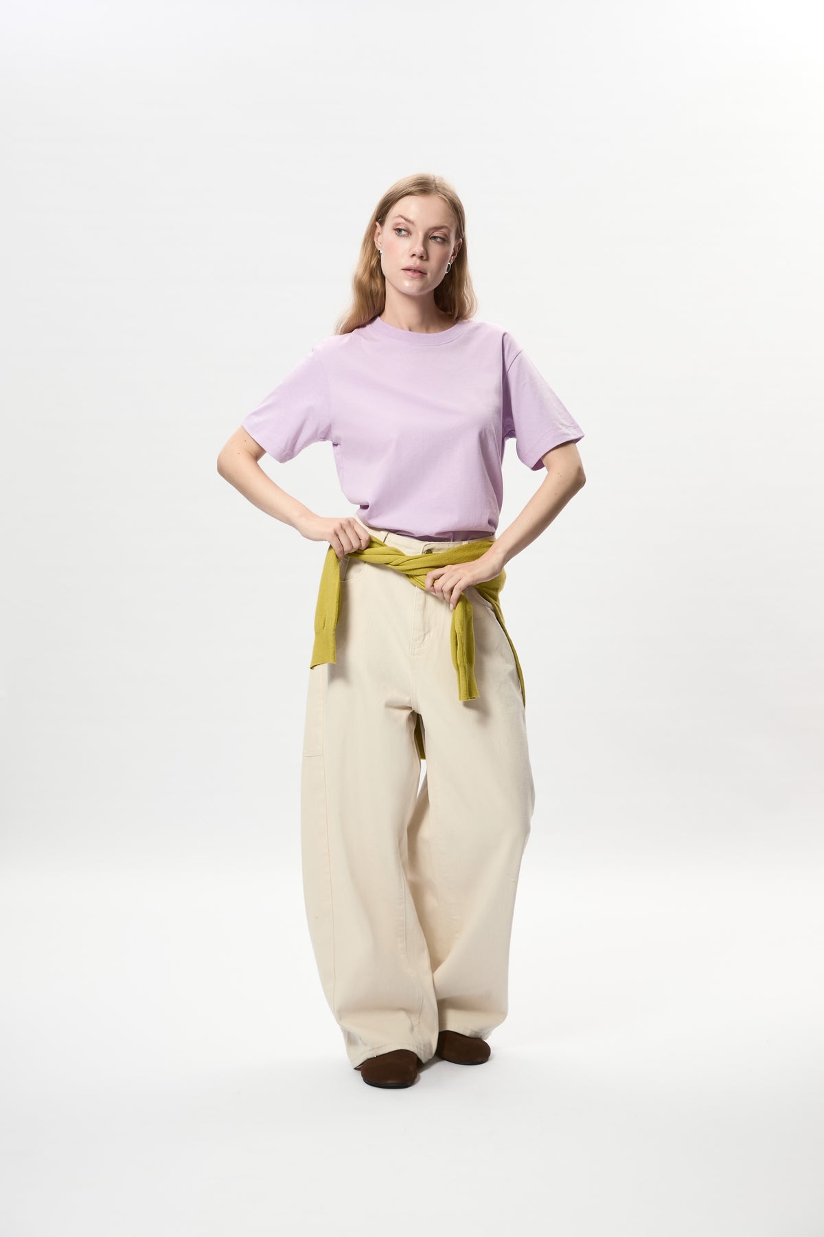 Luna Barrel High-rise - beige