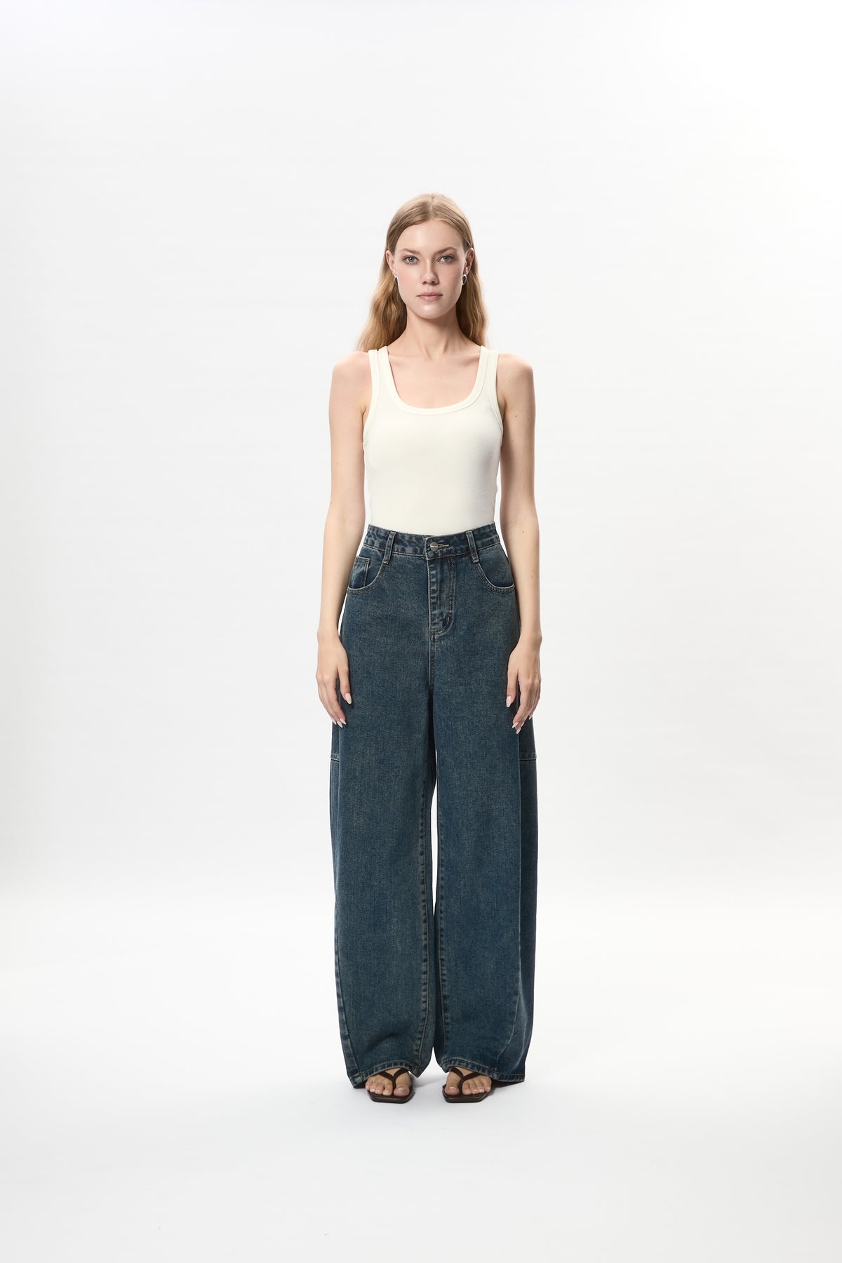Luna Barrel High-rise - navy