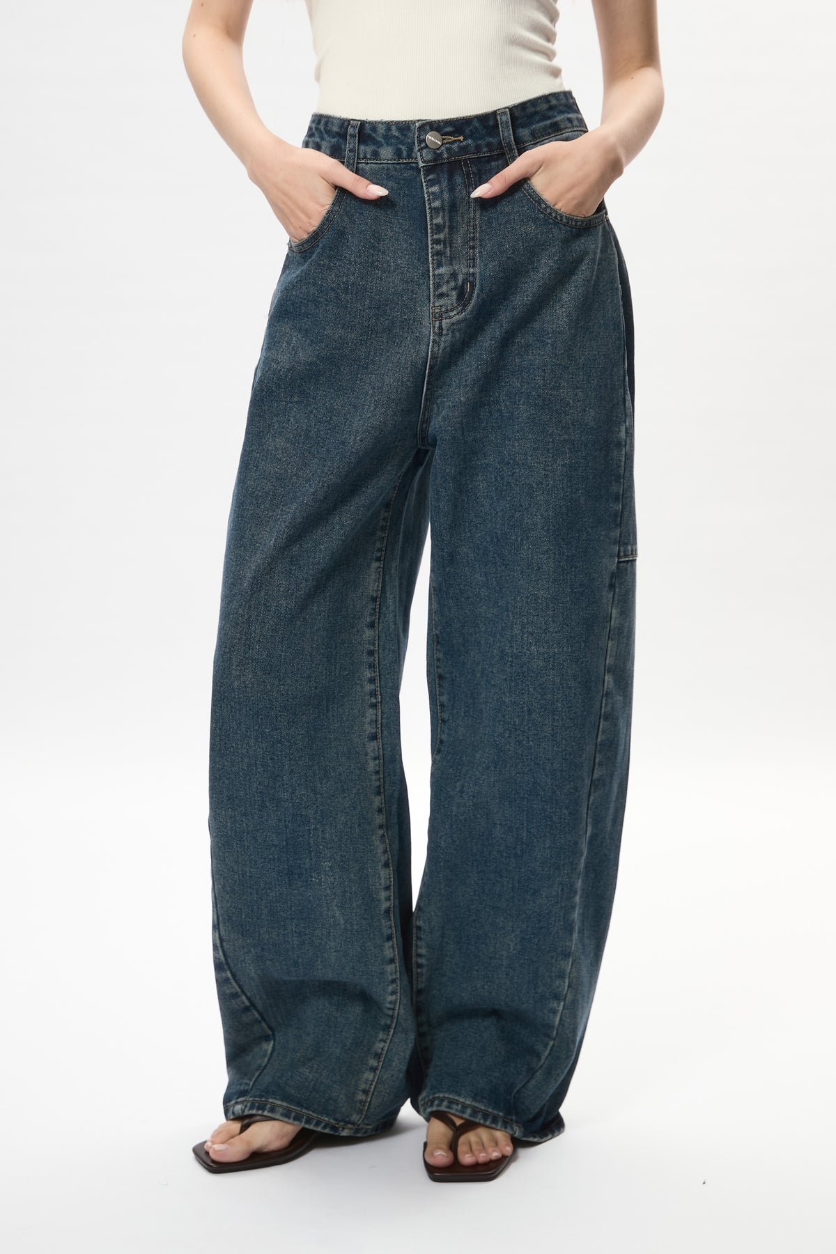Luna Barrel High-rise - navy