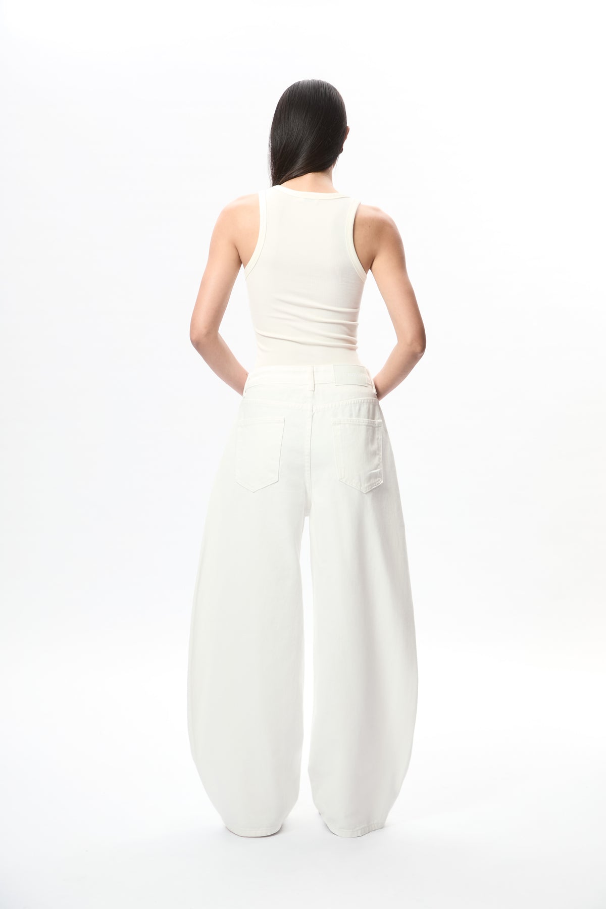 Blair Barrel Jeans - white