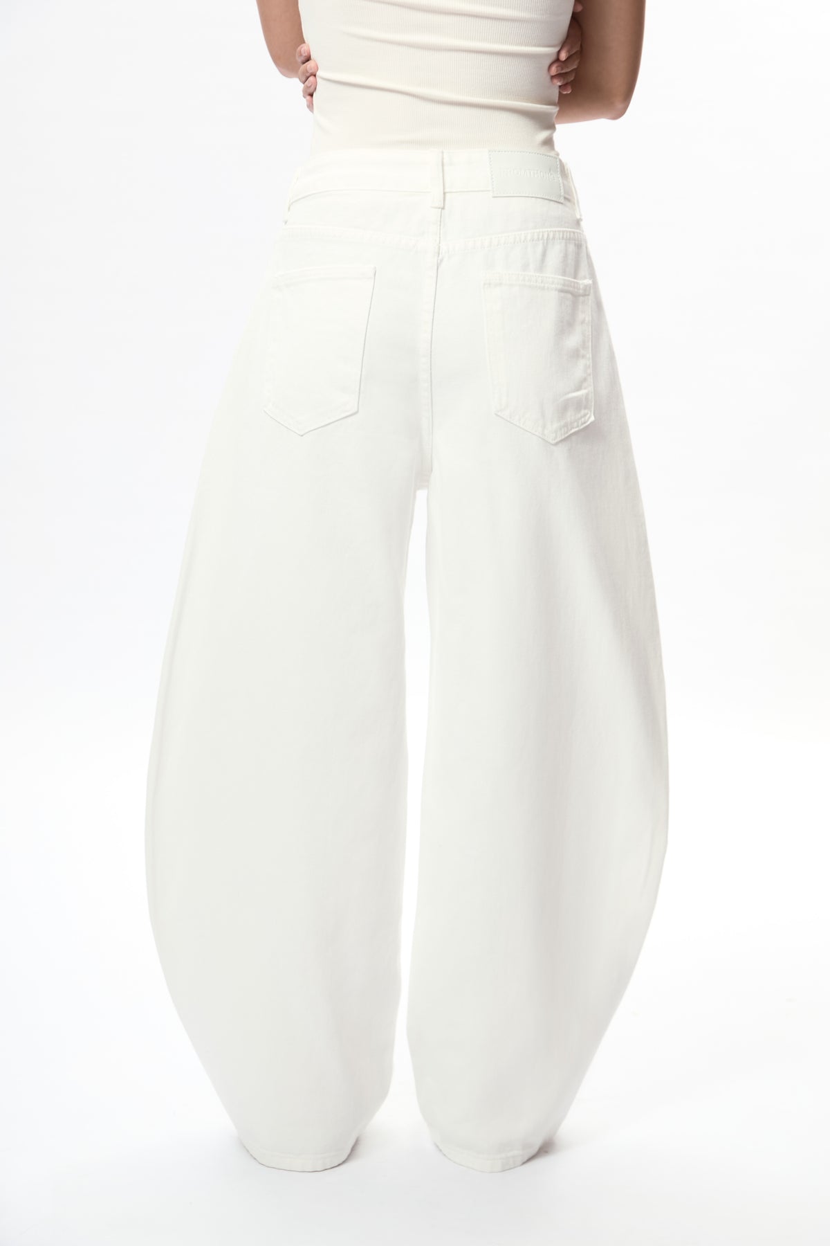 Blair Barrel Jeans - white