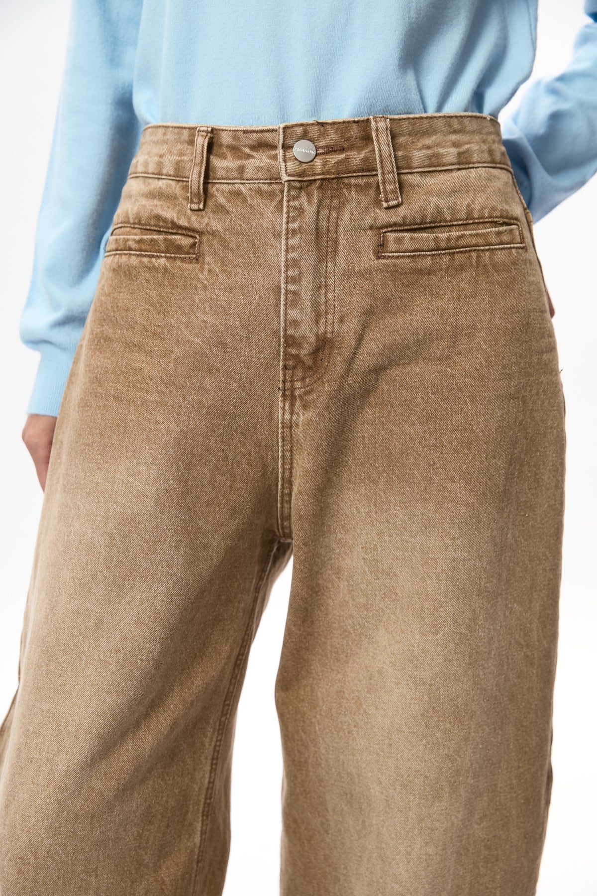 Blair Barrel Jeans - Toffee Brown